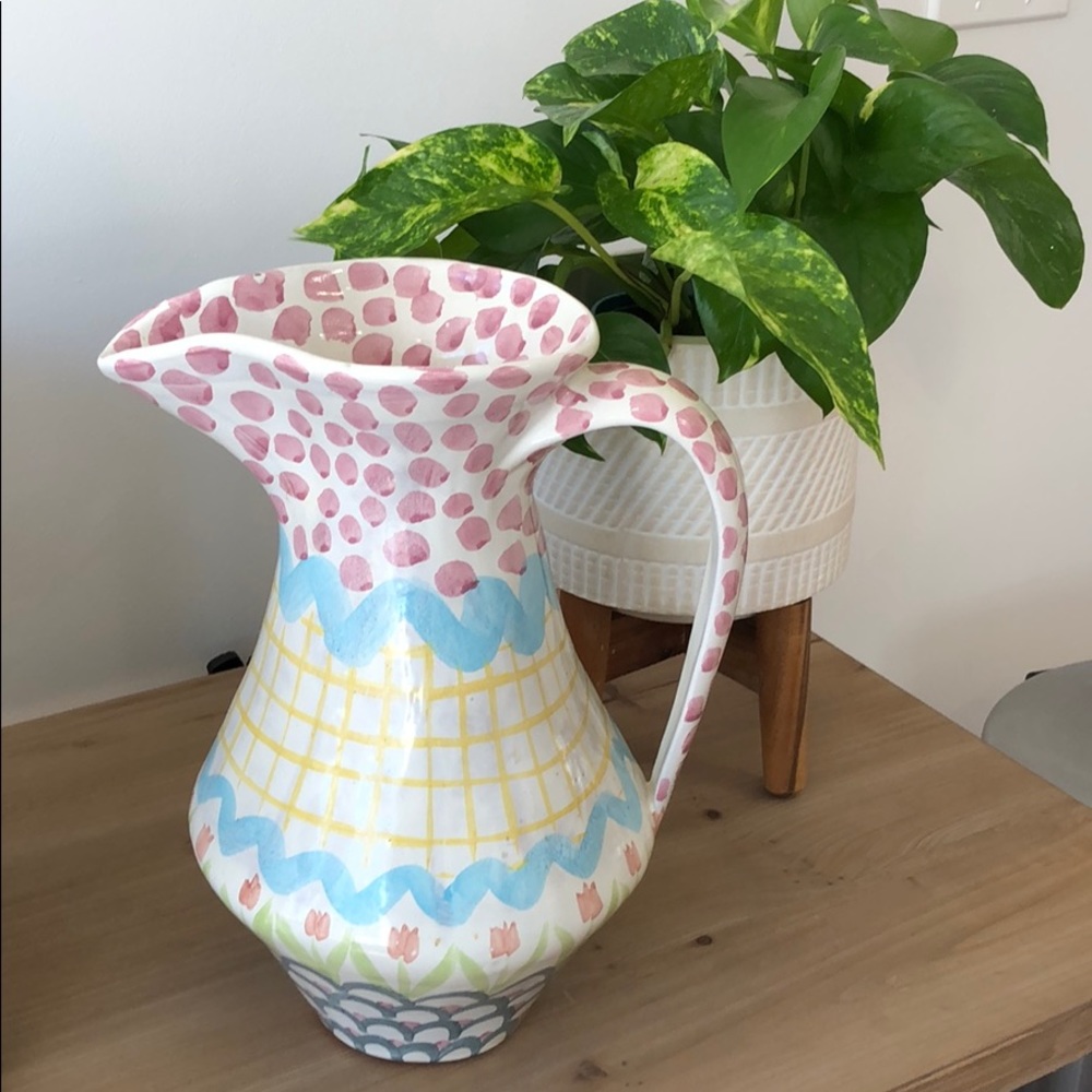 SALE‼️Mackenzie-Childs Large Pitcher Retired